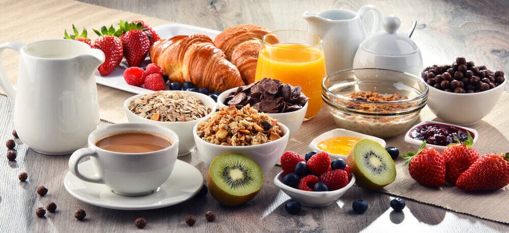 Desayuno saludable.