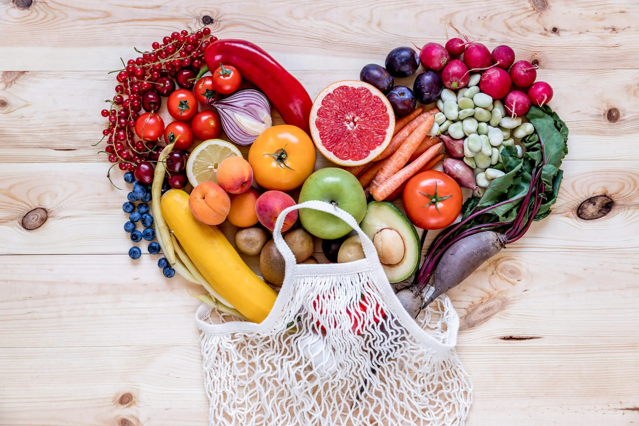 Alimentación para cuidar el corazón.