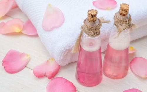 recetas con agua de rosas