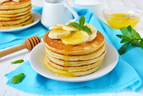 tortitas de plátano