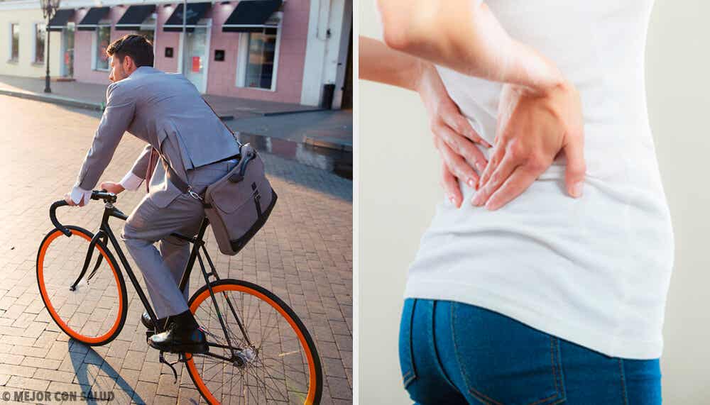 3 consejos para combatir el dolor de espalda de la bicicleta