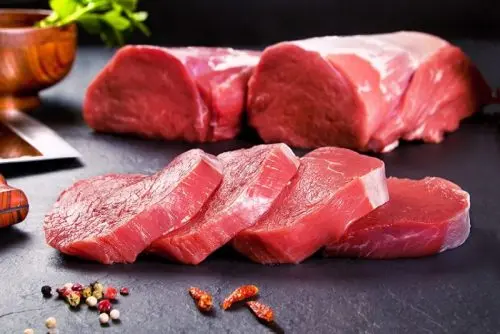 Carne de ternera.
