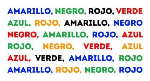 Los ejercicios de colores son muy útiles para mantener la mente ágil y activa.