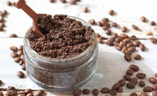 café como tratamiento de belleza