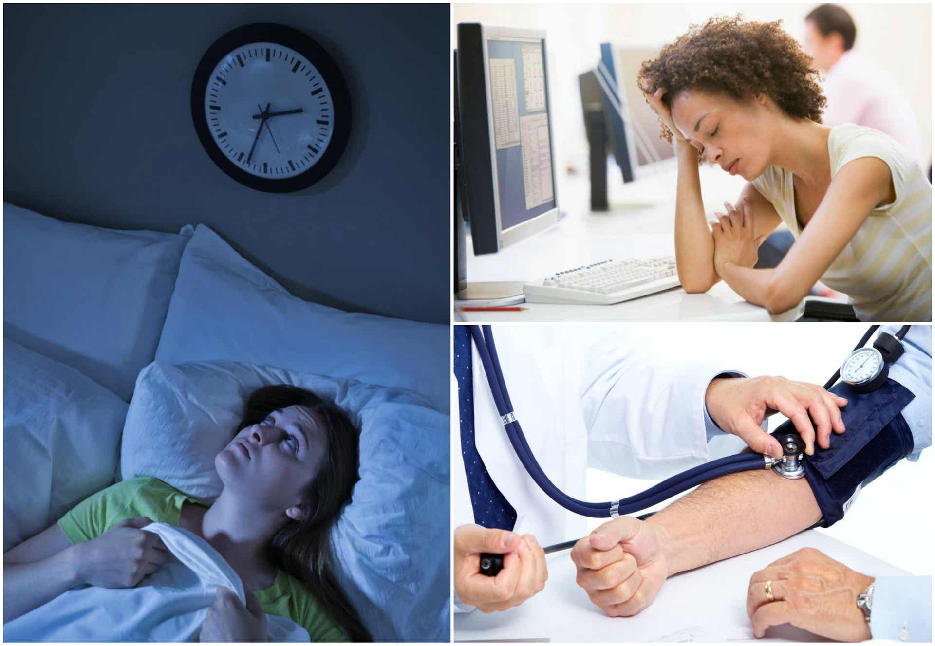 7 problemas a los que te enfrentas por no dormir bien