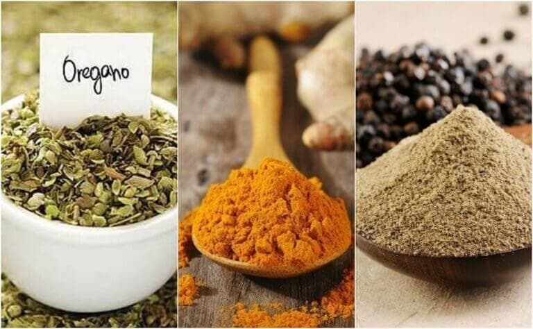 8 especias que puedes utilizar para sustituir la sal