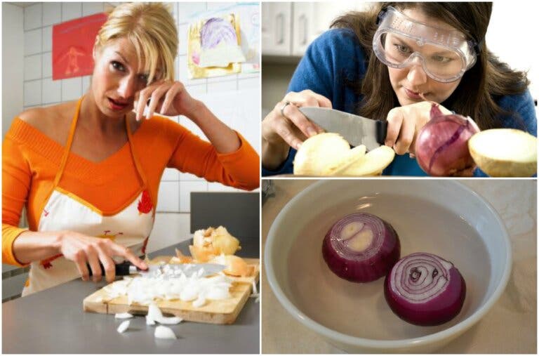 9 curiosos trucos para no llorar al cortar la cebolla