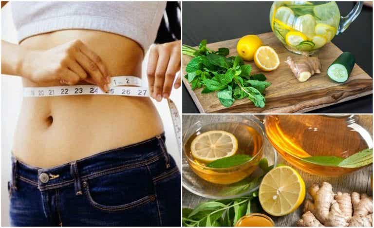 Combate la inflamación y pierde peso con jengibre y limón