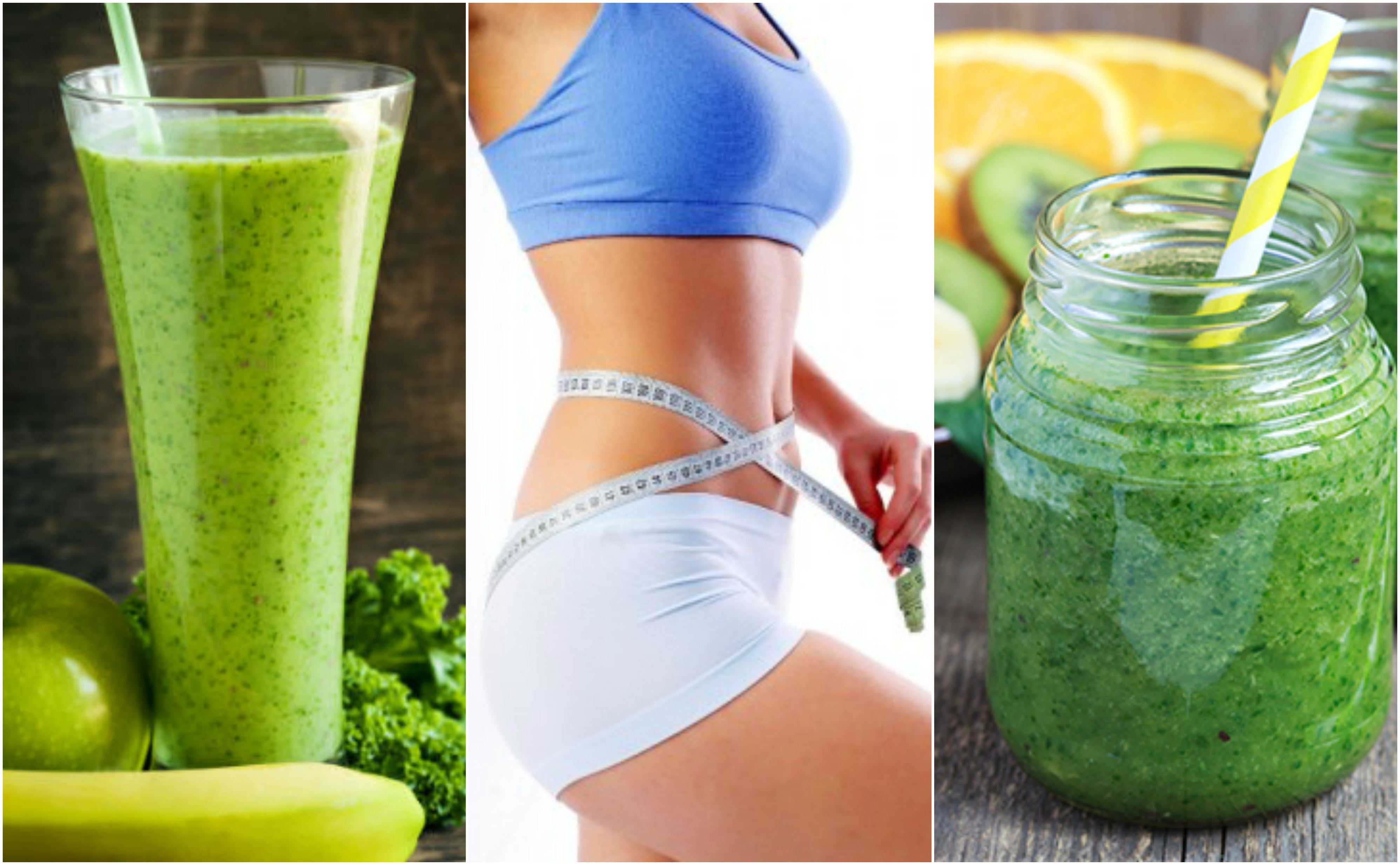 Descubre cómo preparar 7 jugos verdes para bajar de peso