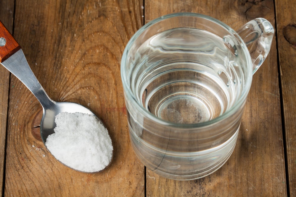 Salt can help clear sinuses