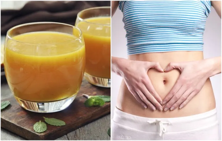 Jugo reparador con aloe vera, jengibre y mango para limpiar el colon
