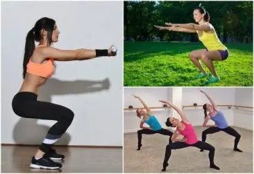 6 tipos de sentadillas para trabajar las piernas desde casa