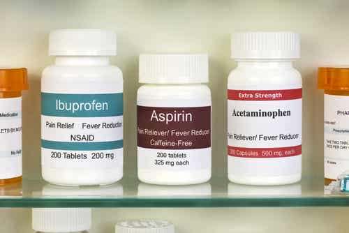 Ibuprofeno, aspirina y acetominofeno