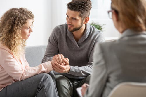 Pareja en terapia