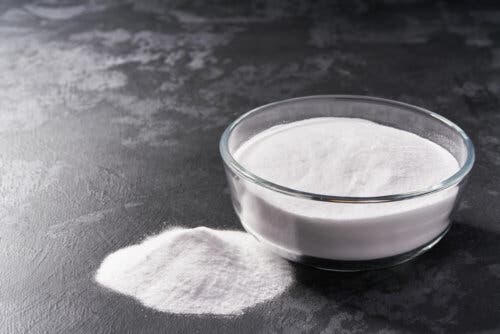 Bicarbonato de sodio en polvo