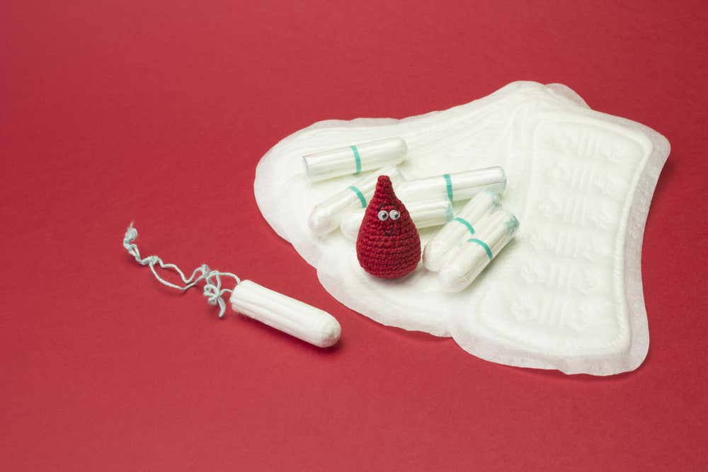 Tampones y compresas para la menstruación