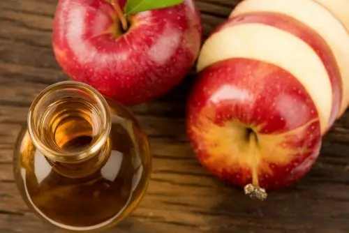Vinagre de manzana.