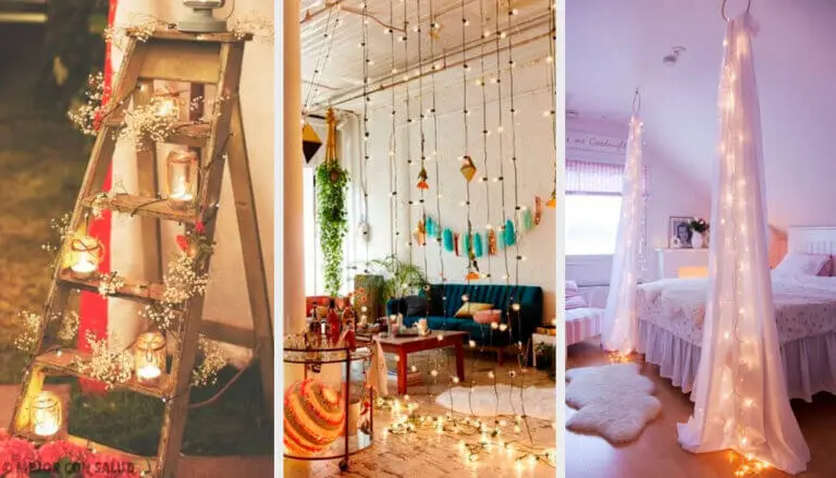 10 fabulosas ideas para decorar con luces en casa
