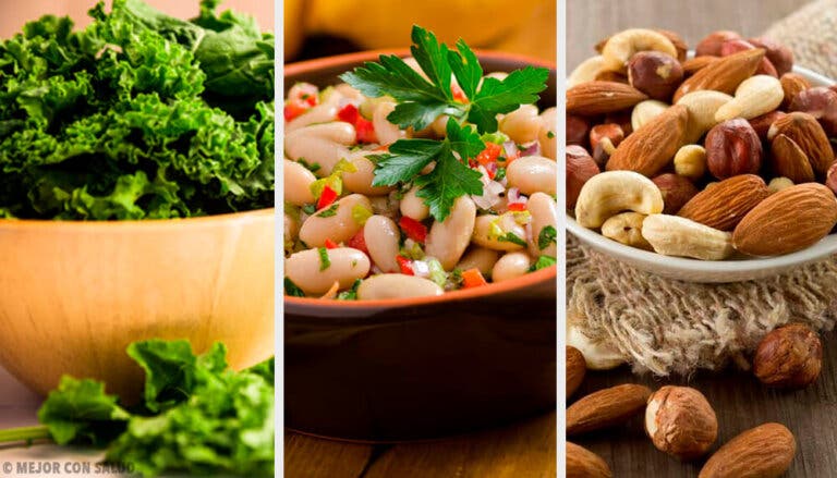 Alimentos vegetales ricos en calcio