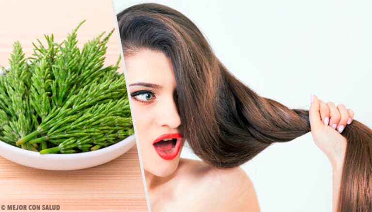 Cómo usar cola de caballo para el crecimiento del cabello
