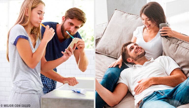 El contagio de las bacterias entre parejas