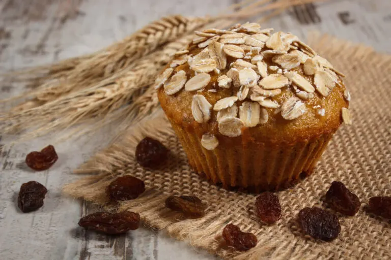 Magdalenas de avena, nutritivas, sin gluten y sin lactosa