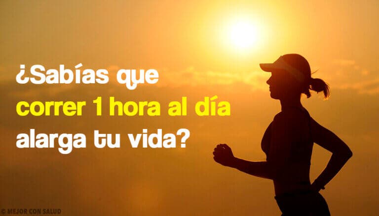 ¿Sabías que correr 1 hora al día alarga tu vida?
