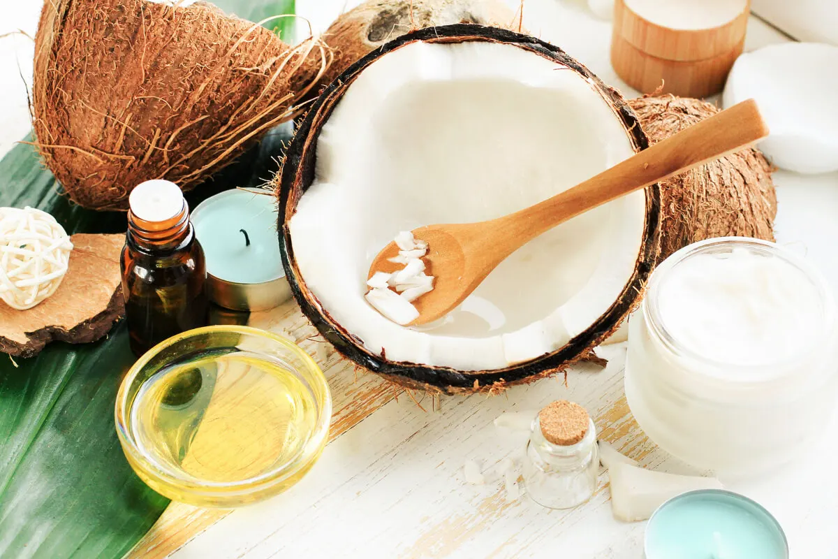 Uso del coco en dermatología.
