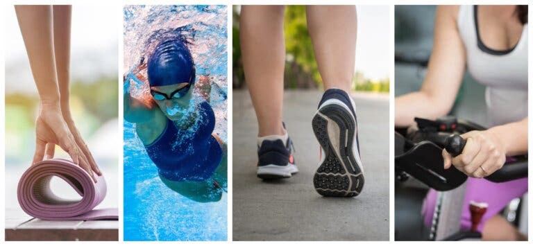 5 deportes para las personas con dolor en las rodillas