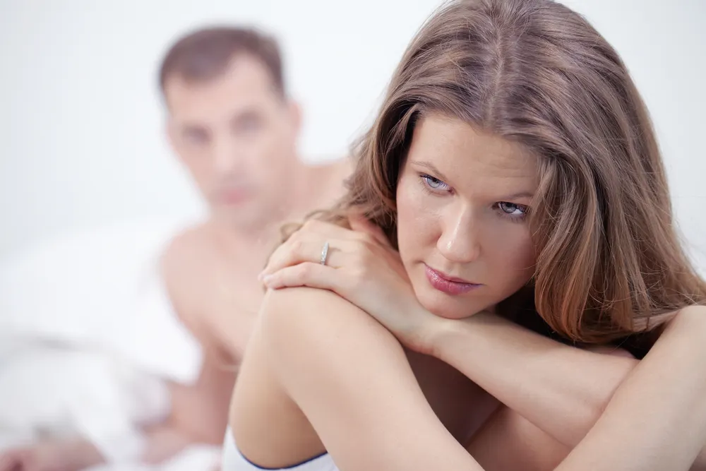 Mujer anorgasmia femenina