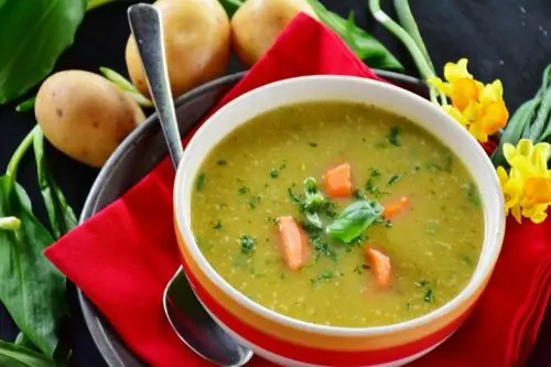 Sopas de las dietas coreanas