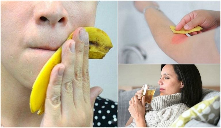 8 interesantes usos que le puedes dar a las cáscaras de banana