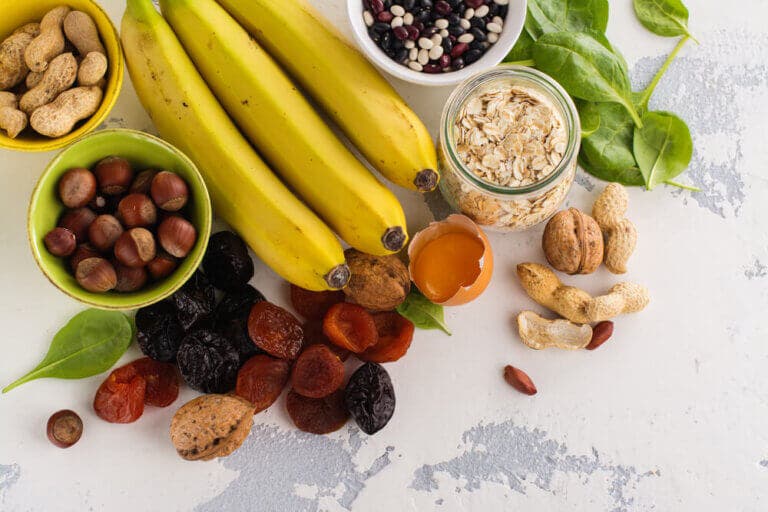 Alimentos que aportan más potasio