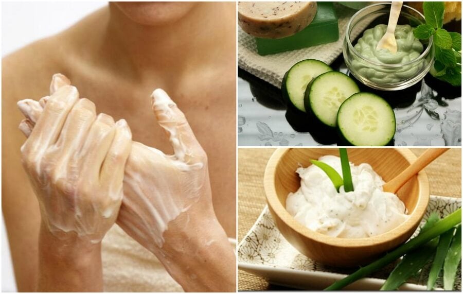 las manchas de las manos con 5 cremas caseras - Mejor con Salud