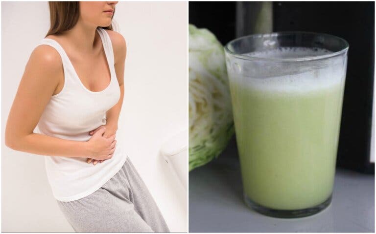 Cómo preparar jugo de col fermentada para regular la flora intestinal