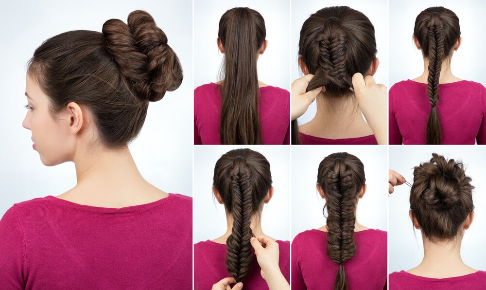 3 peinados fáciles con trenzas - Mejor con Salud