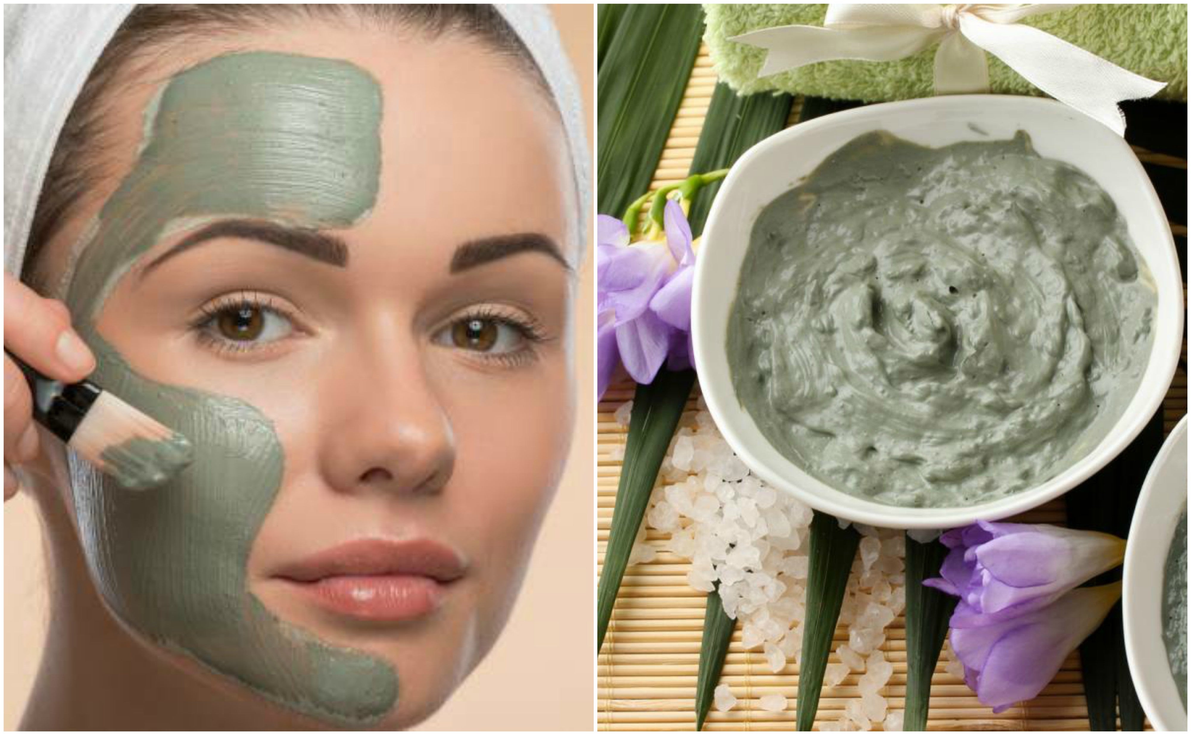 Cómo preparar una mascarilla facial de arcilla verde y aceite de coco para regenerar la piel