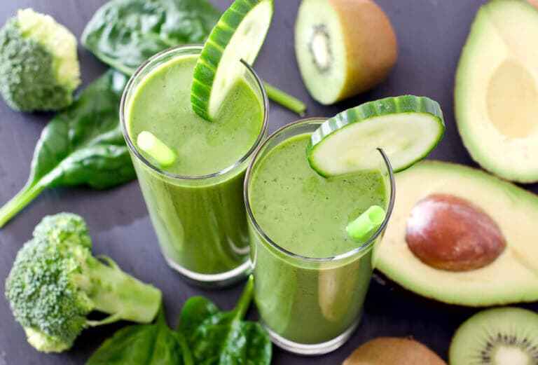 Plan detox de una semana con batidos verdes