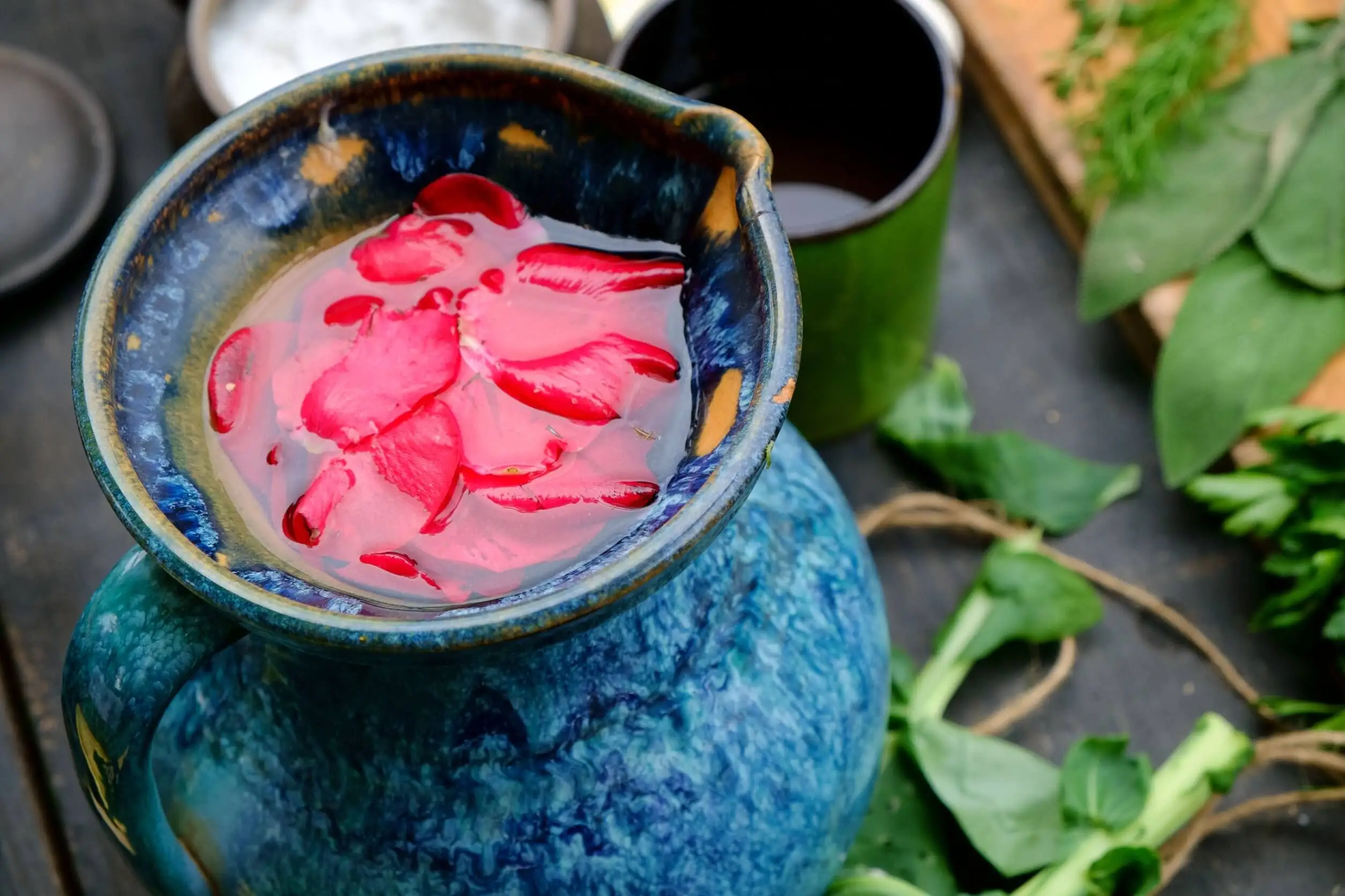 Té de rosas es una de las infusiones para romper el ayuno