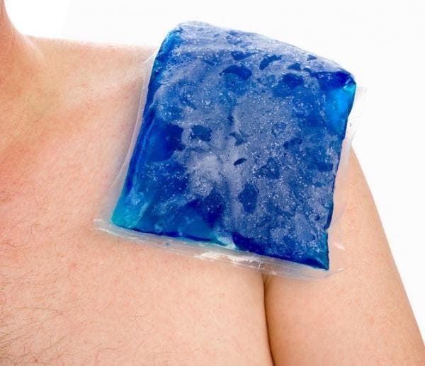 Compresas flexibles de hielo hechas en casa
