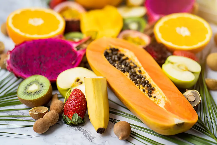 Frutas tropicales para combatir la retención de líquidos.
