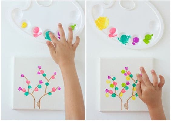 Manualidades para niños: cuadros
