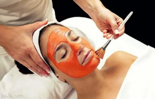 mascarilla exfoliante de tomate