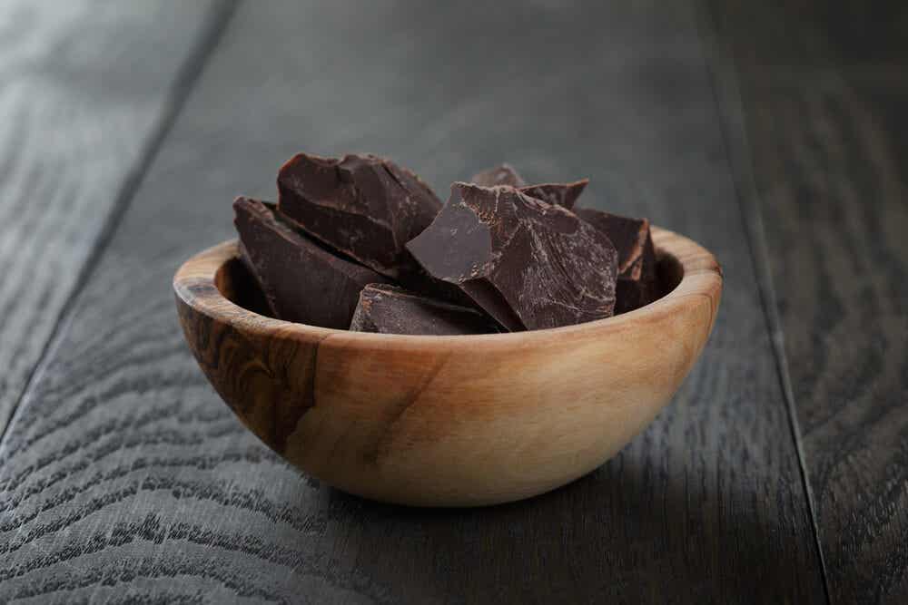 Chocolate alimentos cetogénicos 