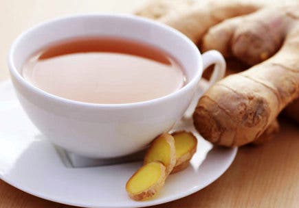 Té de jengibre.