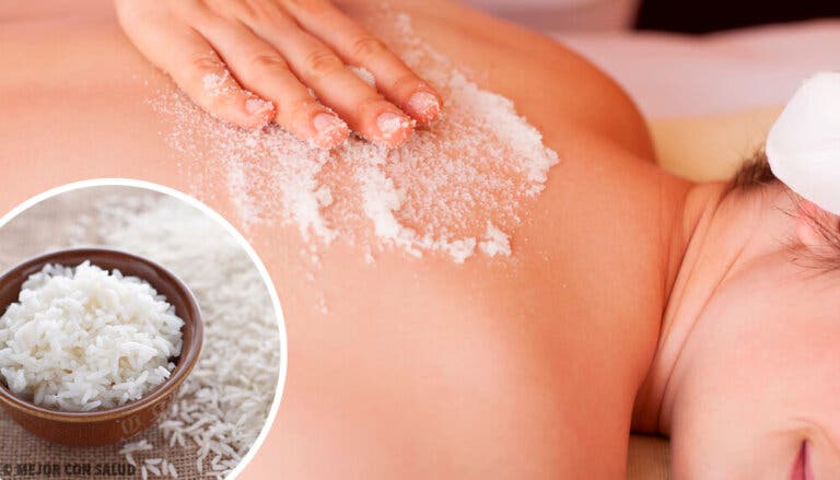 6 exfoliantes corporales con arroz