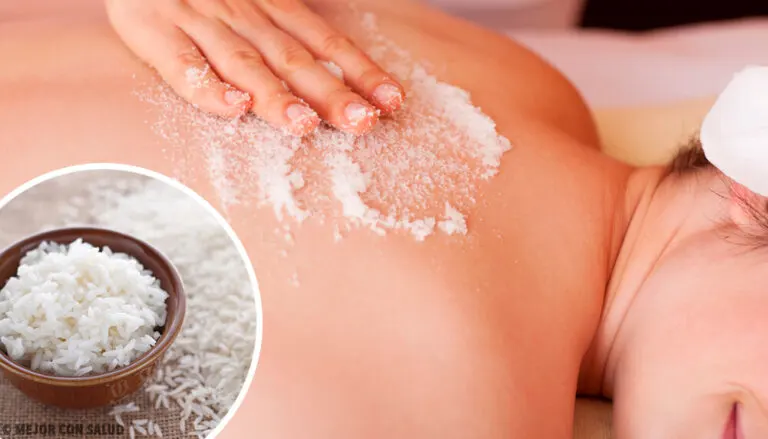 6 exfoliantes corporales con arroz