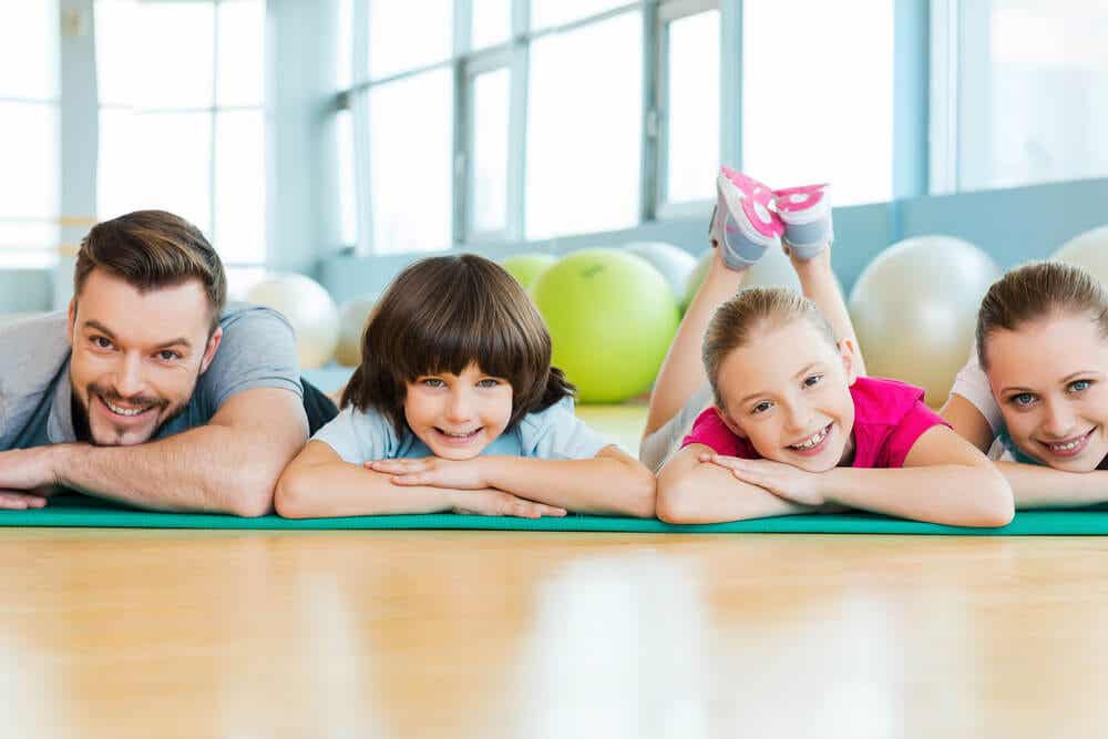 Beneficios físicos del deporte en familia
