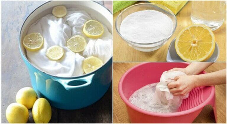 Cómo recuperar el blanco de tu ropa con 5 soluciones de origen natural