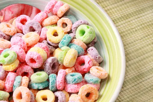 Cereales azucarados.
